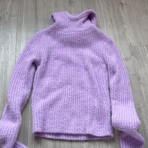 Zara purple sweater